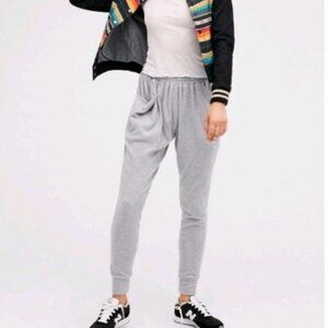 Free People Everyone Loves This Joggers Womens Large Gray